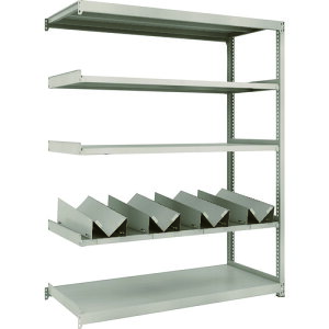 TRUSCO �X�`�[�����b�N M2�^�y���ʒI 1460X600XH1800 �ʎ�X4�t �A�� M2-6565-KU4B �y183-3773�z