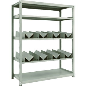 TRUSCO �X�`�[�����b�N M2�^�y���ʒI 1460X600XH1800 �ʎ�X8�t M2-6565-KU8 �y183-3774�z