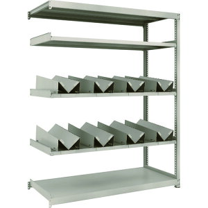 TRUSCO �X�`�[�����b�N M2�^�y���ʒI 1460X600XH1800 �ʎ�X8�t �A�� M2-6565-KU8B �y183-3775�z