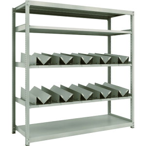 TRUSCO �X�`�[�����b�N M2�^�y���ʒI 1760X600XH1800 �ʎ�X10�t M2-6665-KU10 �y183-3776�z