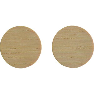 TRUSCO ねじ穴用シール(ねじ穴かくし) φ14MM 木目ヒッコリ− 12個入 NC14-MH 【207-2059】