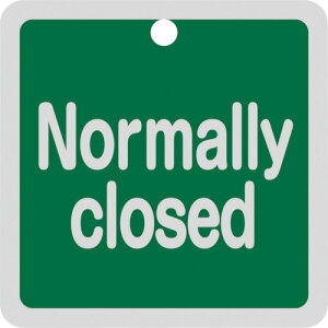 �Ώ\�� �o���u�J�D Normally closed�i�΁j ��15�|150B 50×50mm ���ʕ\�� �A���~�� 159102 �y250-1765�z