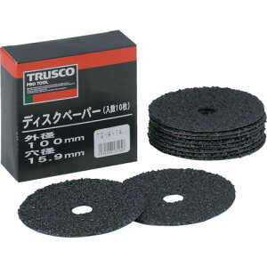 TRUSCO �f�B�X�N�y�[�p�[4�^ ��100X15�D9 ��120 �i10�����j TG4-120 �y256-7041�z