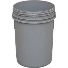 サンコー ペール容器 404800 サンペール＃48 本体 ライトグレー 40480000GL802 【268-1256】