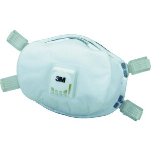 3M 使い捨て式防じんマスク 8233 DS3 排気弁付き (5枚入) 8233 DS3 【324-6663】