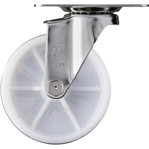 ハンマー Eシリーズオールステンレス 旋回式ナイロン車輪 100mm 320E-N100 【367-0121】