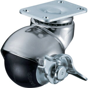 �n���}�[ �v���[�g�� ���񎮃S���ԗ� 50mm �X�g�b�p�[�t 40515P-R50 �y367-0252�z