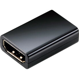 エレコム HDMI延長アダプター ストレート スリムタイプ ブラック AD-HDAASS01BK 【369-1880】