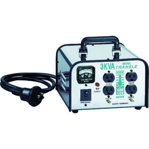 �n�^�� �~�j�g�����X�� �~���^ �P��200V��100�E115V 3�D0KVA LV-03CS �y370-3690�z