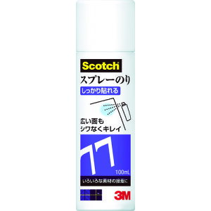 3M �X�R�b�`�X�v���[�̂�77�i�����E���͐ڒ��j�~�j 100ml S/N 77 MINI 100ML �y394-0357�z