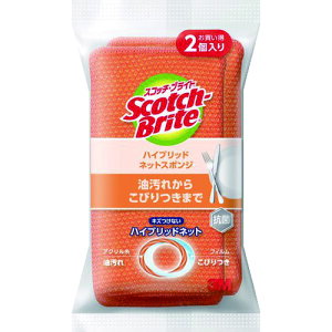 3M �X�R�b�`�E�u���C�g �n�C�u���b�h�l�b�g�X�|���W �I�����W�i2���j HBNT-75E 2PM �y398-0421�z