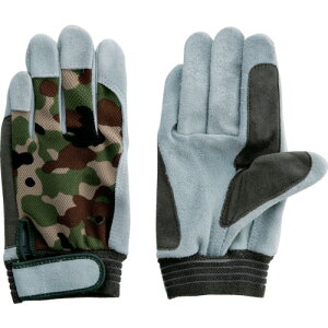 富士グローブ 牛床革手袋 JS−128M ジャストオイル甲メリマジック 5342 【422-7212】