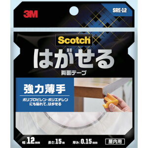 3M XRb` ͂闼ʃe[v ͔12mm×15m SRE-12 y439-0814z