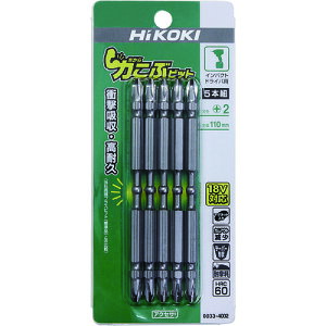 HiKOKI g[Vrbg ͂ԃrbg NoD2×110L 5{ 00334002 y450-8572z