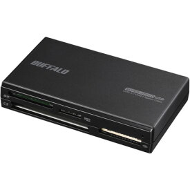バッファロー UHS−II対応 USB3．0 マルチカードリーダー ブラック BSCR700U3BK 【459-4848】