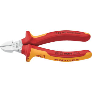 KNIPEX �≏1000V�d�H�j�b�p�[ 140mm 7006-140 �y471-5870�z
