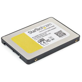 スターテック HDDコンバーター／M．2 SSD － 2．5インチ SATA／アダプタケース／NGFF SAT2M2NGFF25 【492-8215】