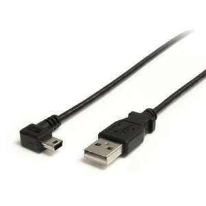 �X�^�[�e�b�N USB�P�[�u���^A �| Mini�|B�^91cm�^USB 2�D0�^�EL�^�^�I�X�E�I�X�^BK USB2HABM3RA �y493-1348�z