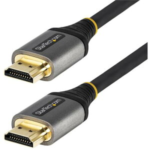 �X�^�[�e�b�N HDMI 2�D1�P�[�u���^3m�^8K60Hz�^UHS HDMI�F�؁^�O���[���u���b�N HDMM21V3M �y493-2934�z