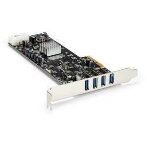 X^[ebN USB݃J[h^PCIe 2D0 | 4x USB|A^5Gbps^SATAELP4d PEXUSB3S44V y497-5444z