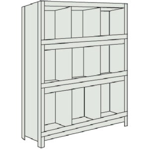 TRUSCO X`[bN yʒI cdؑOt 875X300X1200 33i lIO[ 43V-54 NG(lIO[) y503-6101z