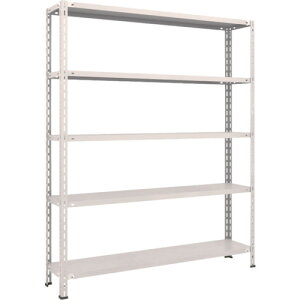 TRUSCO �X�`�[�����b�N �y�ʒI ���I�{���g���X�^1500X300X1800 5�i �l�I�O���[ L65V-15 NG(�l�I�O���[) �y503-8375�z