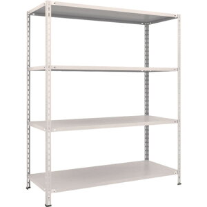 TRUSCO �X�`�[�����b�N �y�ʒI ���I�{���g���X�^1500X600X1800 4�i �l�I�O���[ L65W-14 NG(�l�I�O���[) �y503-8405�z