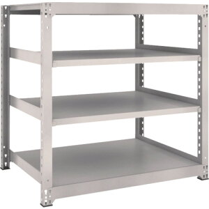 TRUSCO スチールラック M3型 W1200×D921×H1200 4段 単体 ネオグレー M3-4494 NG(ネオグレー) 【505-6217】