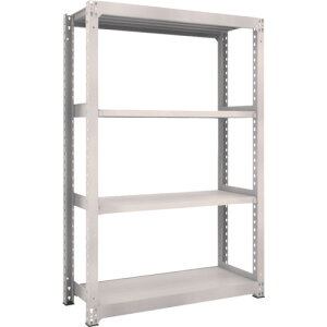 TRUSCO �X�`�[�����b�N M5�^ W1200×D471×H1800 4�i �P�� �l�I�O���[ M5-6454 NG(�l�I�O���[) �y506-0702�z