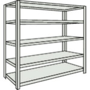 TRUSCO �X�`�[�����b�N M1�D5�^�y���ʒI 1460X295X1200 5�i�P�� �l�I�O���[ M1.5-4535 NG(�l�I�O���[) �y506-9173�z