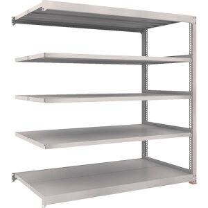 TRUSCO �X�`�[�����b�N M3�^ W1800×D921×H1800 5�i �A�� �l�I�O���[ M3-6695B NG(�l�I�O���[) �y509-0156�z