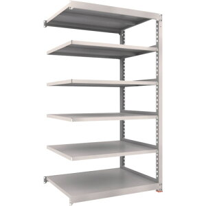 TRUSCO �X�`�[�����b�N M3�^ W1200×D921×H2100 6�i �A�� �l�I�O���[ M3-7496B NG(�l�I�O���[) �y509-0318�z