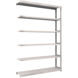 TRUSCO �X�`�[�����b�N M2�^ W1460×D300×H2100 6�i �A�� �l�I�O���[ M2-7536B NG(�l�I�O���[) �y509-0342�z