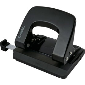 カール 2穴パンチ アリシス ブラック 穴あけ枚数20枚 LPN-20-K 【509-2933】