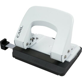 カール 2穴パンチ アリシス ホワイト 穴あけ枚数20枚 LPN-20-W 【509-9333】