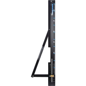 シンワ 丸ノコガイド定規 たためるエルアングルNext 1m 角度切断機能付 73123 【536-5204】