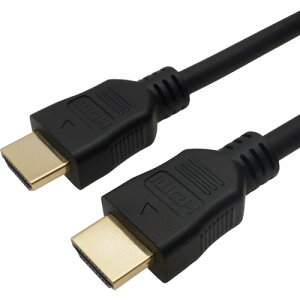 �z�[���b�N HDMI�P�[�u�� 10m �u���b�N �v���X�`�b�N�w�b�h HDM100�|068BK HDM100-068BK �y572-4777�z