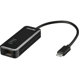 バッファロー Giga対応 Type−C USB3．2（Gen1）用LANアダプター ブラック LUA5-U3-CGTE-BK 【650-6733】