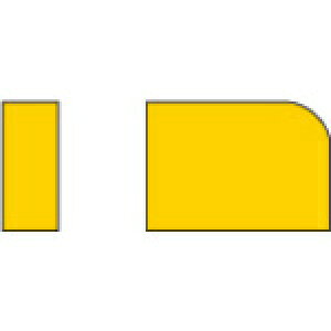 三菱 ろう付け工具バイト用チップ 01形(31・32形用)鋳鉄材種 HTI10 01-1 HTI10 【入数:10】 【655-0096】