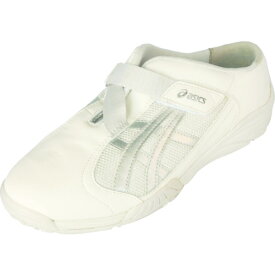 アシックス CAREWALKER700 アイボリー×シルバー 25．0cm FMC700.0293-25.0 【751-9516】