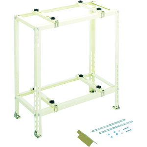 日晴金属 エアコン据付台 クーラーキャッチャー エアコン固定寸法幅300〜700mm 奥行160〜340mm C-WG 【764-3641】