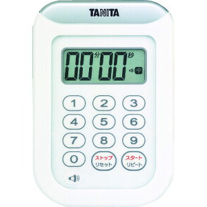 TANITA �ې􂢃^�C�}�[100���v TD�]378�]WH TD-378-WH �y765-8702�z