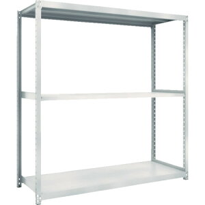 TRUSCO �X�`�[�����b�N M2�^�y���ʒI 860X300XH1800 3�i �P�� �l�I�O���[ M2-6333 NG(�l�I�O���[) �y780-0975�z