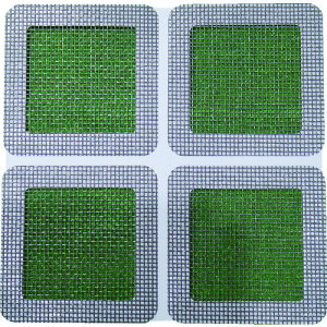 IWATANI 創進 網戸補修シート グレー正方形小 8枚入り SAH-8ST 【781-2558】