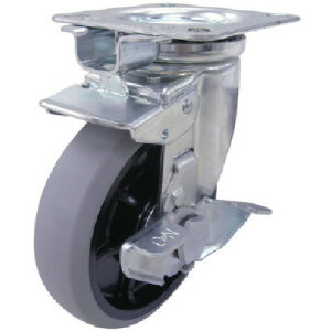 ���[�G�C �v���[�g�� ���� �L���X�^�[ �E���^�� �ԗ֌a130mm ����Œ�E�X�g�b�p�[�t�� J�^�C�v J2K�|S�^ ��t���@80×80�i75×75�j GUJ2K-130S �y809-2818�z