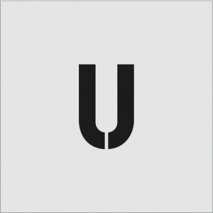 IM �X�e���V�� U �����T�C�Y100×65mm AST-U10065 �y818-6107�z