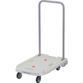 TRUSCO 樹脂台車 こまわり君 省音G車輪 600X390 ホワイト MP-6039N2-W 【818-6980】