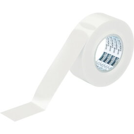 TRUSCO ラインテープ ゴミゼロタイプ 幅50mm×長さ50m ホワイト TLTS-50EW 【836-8040】