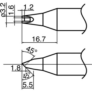  Xe[V^͂񂾂ėpĐ at Đa3D2mm T33-1611 y855-1408z