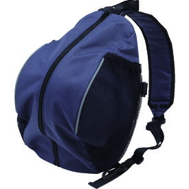 TRUSCO ヘルメットも入るボディバッグ ネイビー THHB-NV 【855-2577】